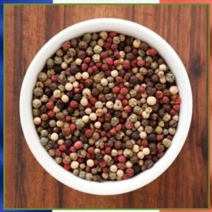 poivre blanc, poivre de cayenne