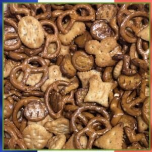 bretzel et biscuits apéritifs