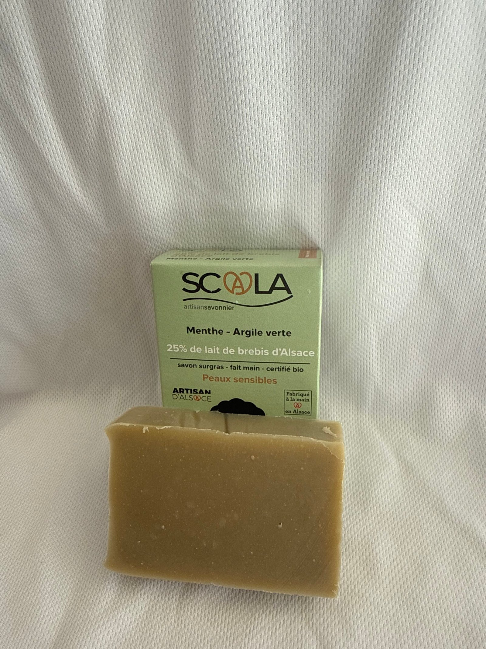 Savon dur "Brebis menthe"