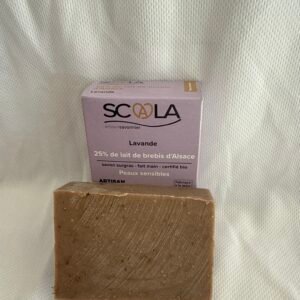 Savon dur  "Brebis lavande"