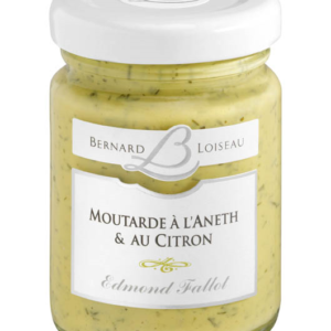 Moutarde aneth citron, B. Loiseau, bocal 10CL - Fallot