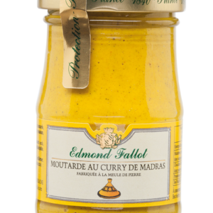 Moutarde au curry de madras, B. Loiseau, bocal 10CL - Fallot