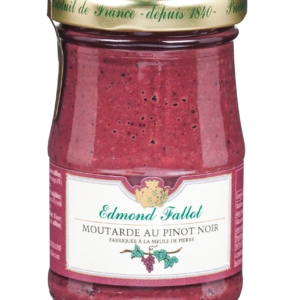 Moutarde au pinot noir, B. Loiseau, bocal 10CL - Fallot